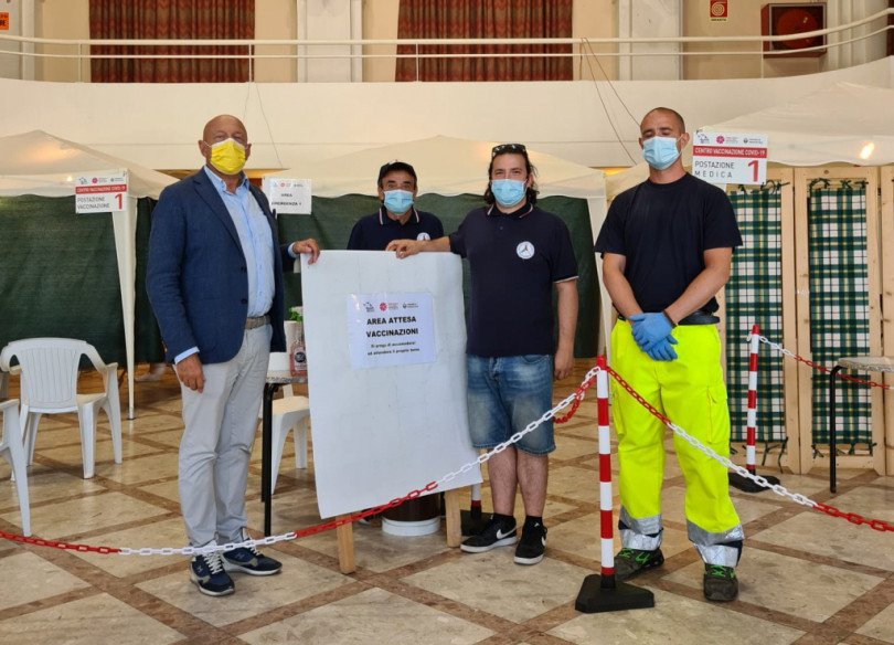 A Pontestura le vaccinazioni nel Teatro 